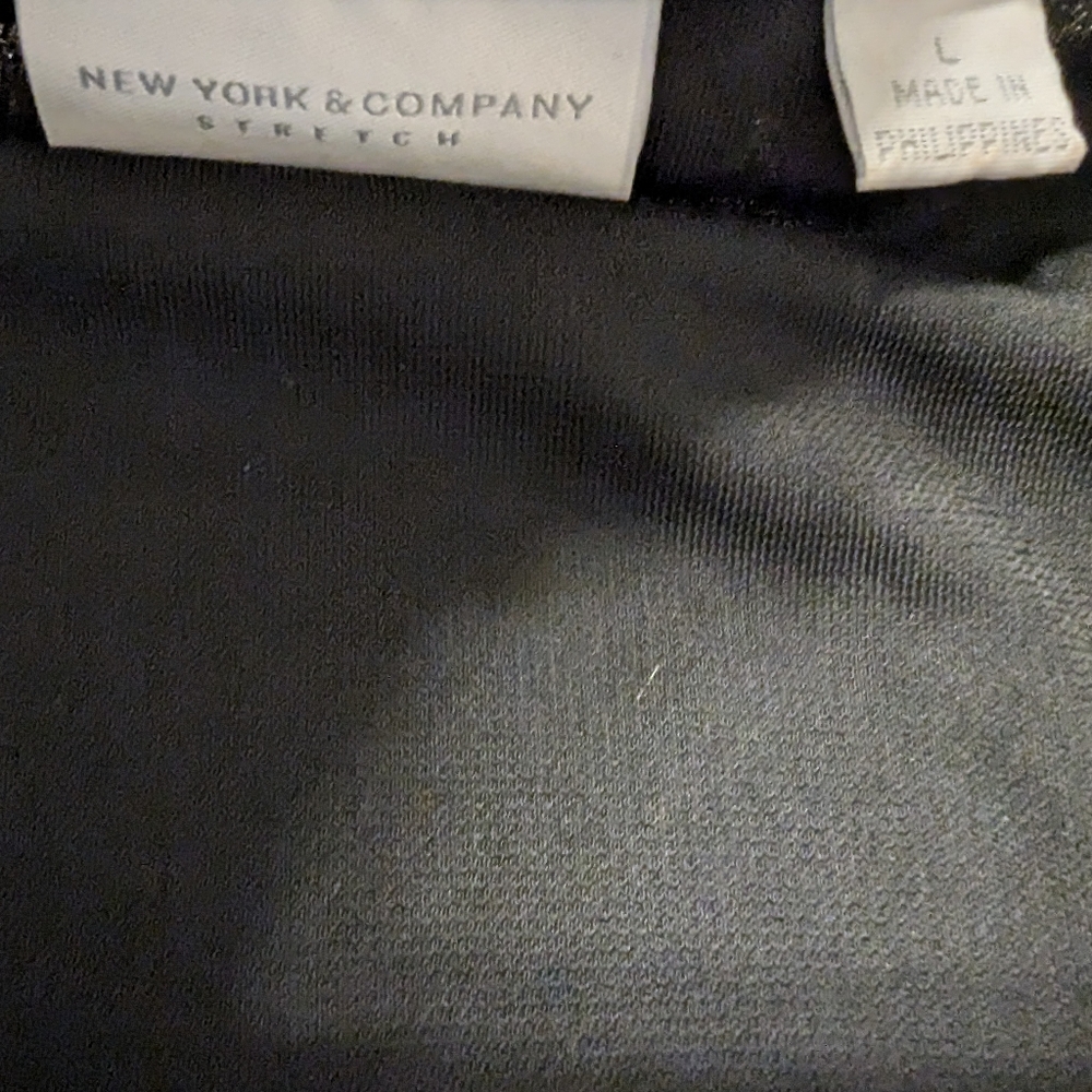 3/$15🧡 New York & Company Stretch Women's Black Dress - Picture 7 of 11